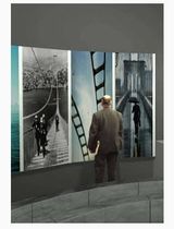 wall mounted standing display 052_6243 ImageHolders