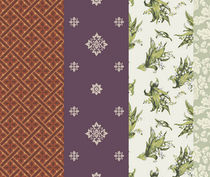 wallpaper: floral pattern BANBURY Lee Jofa