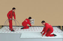 warm water underfloor heating EUROPLOT Roth France