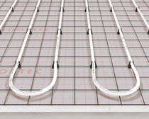 warm water underfloor heating FLOORTEC GRID MAT SYSTEM  RETTIG AUSTRIA GMBH