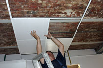 washable acoustic suspended ceiling tile HYGICEIL B-Hygienic
