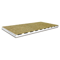 waterproof rigid insulation panel in expanded polystyrene and wood (for ventilated roofs) AIREK RE.PACK