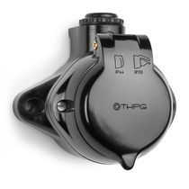 weatherproof plug socket Aufputz Steckdose IP44 Bakelit Thomas Hoof Produktgesellschaft mbH & Co. KG