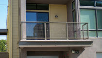 wire mesh railing  CR Laurence 