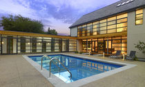 wood-aluminium casement patio door STORMFORCE Loewen