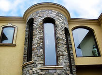 wood-aluminium fixed window  Panda Windows & Doors 