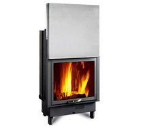 wood-burning closed hearth for boiler fireplaces TERMOCAMINO 650 PIANO  Nordica
