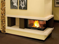 wood-burning closed hearth for corner fireplaces MONOBLOCCO 800 ANGOLO  Nordica