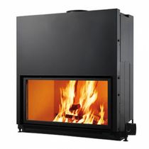 wood-burning closed hearth for fireplaces FLAT 100 EDILKAMIN