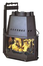 wood-burning closed hearth for fireplaces 3187 - A GODIN