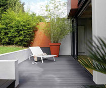 wood composite deck board COMPOSIT' 30 X 145 MM Silverwood
