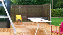 wood deck board EDITION 1 : ASH INTRECCIO by Matteo Thun  PARADOR