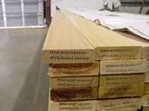 wood deck board CLEAR & KNOTTY GRADES Enyeart Cedar Products