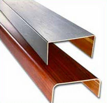 wood imitation beam for suspended ceiling   Xiloform Porfili