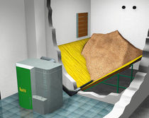 wood pellet storage room (auger delivery)   &Ouml;koFEN