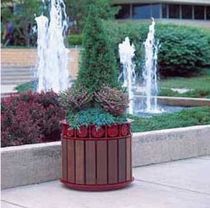 wood planter for public spaces 151 DuMor, Inc.