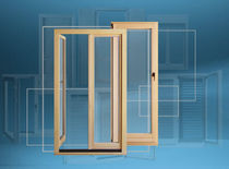 wood sliding french window  LOKVE D.D.