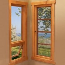wooden-aluminium double glazed awning window (FSC certified) ULTRA SERIES PUSH-OUT KOLBE