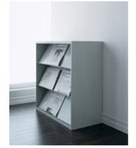 wooden brochure display rack  INSCAPE