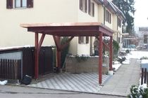 wooden carport LIESTAL Haring Engineering Ltd 