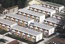 wooden contemporary ecological prefab building for housing development KUCHEN Muller Holzbau GmbH 