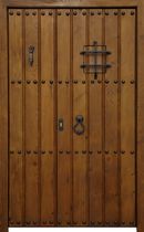 wooden double swing interior door ALHAMBRA FIJO CONELY