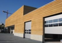 wooden facade cladding WERKHOF ARLESHEIM Haring Engineering Ltd 