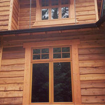 wooden facade cladding HAIDA SKIRL Haida Forest Products