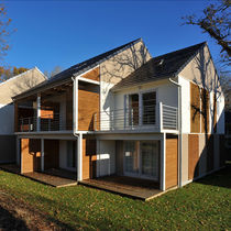 wooden facade cladding EXTRA Silverwood