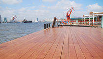 wooden fixed pontoon BRIDGE & PIER DECKING Accsys Technologies