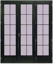 wooden folding patio door VETRATA Giannattasio porte e finestre