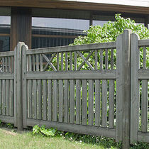 wooden garden fence  		VIVALDI Collstrop