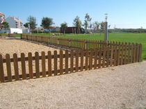 wooden garden fence  CARMO