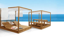 wooden gazebo (canvas covering) SUMMER CABANAS Deesawat Industries