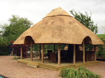 wooden gazebo (thatch roof) KAROO LAPAS The Lapa Company   The Lapa Company