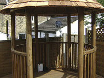 wooden gazebo (thatch roof) 2.8M PREMIUM The Lapa Company   The Lapa Company