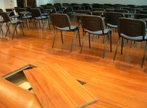 wooden raised access floor PARQUET Teknofloor