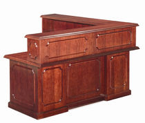 wooden reception desk HERITAGE Absolute Furniture Industries