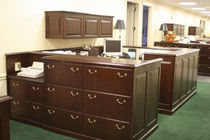 wooden reception desk HERITAGE Gianni