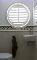 wooden round window  JASNO SHUTTERS