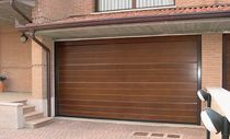 wooden sectional garage door CIVIC Breda Sistemi Industriali S.p.A. - Portoni Seziona
