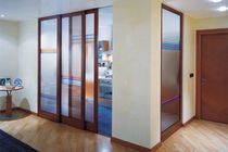 wooden sliding interior door LINEA PREA
