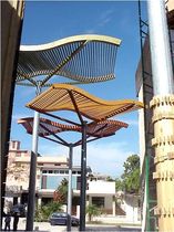 wooden solar shading   HABITAT LEGNO