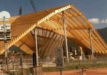 wooden structure ICERINK DAVOS Haring Engineering Ltd 