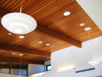 wooden suspended ceiling AQUA CALIENTE MUSEUM Getech