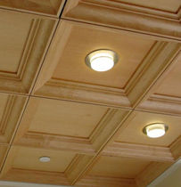 wooden suspended ceiling NORTH FORK BANK Getech