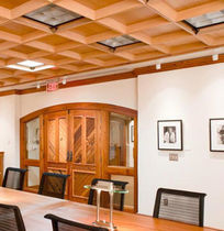 wooden suspended ceiling THE WITTLIFF COLLECTIONS Getech