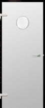 wooden swing door with build-on porthole BRĪZE 11039 Reaton