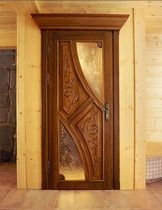 wooden swing interior door SINGLE DOOR: MD-2 Marchewka