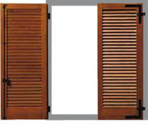 wooden swing shutter SA 45 CORMO